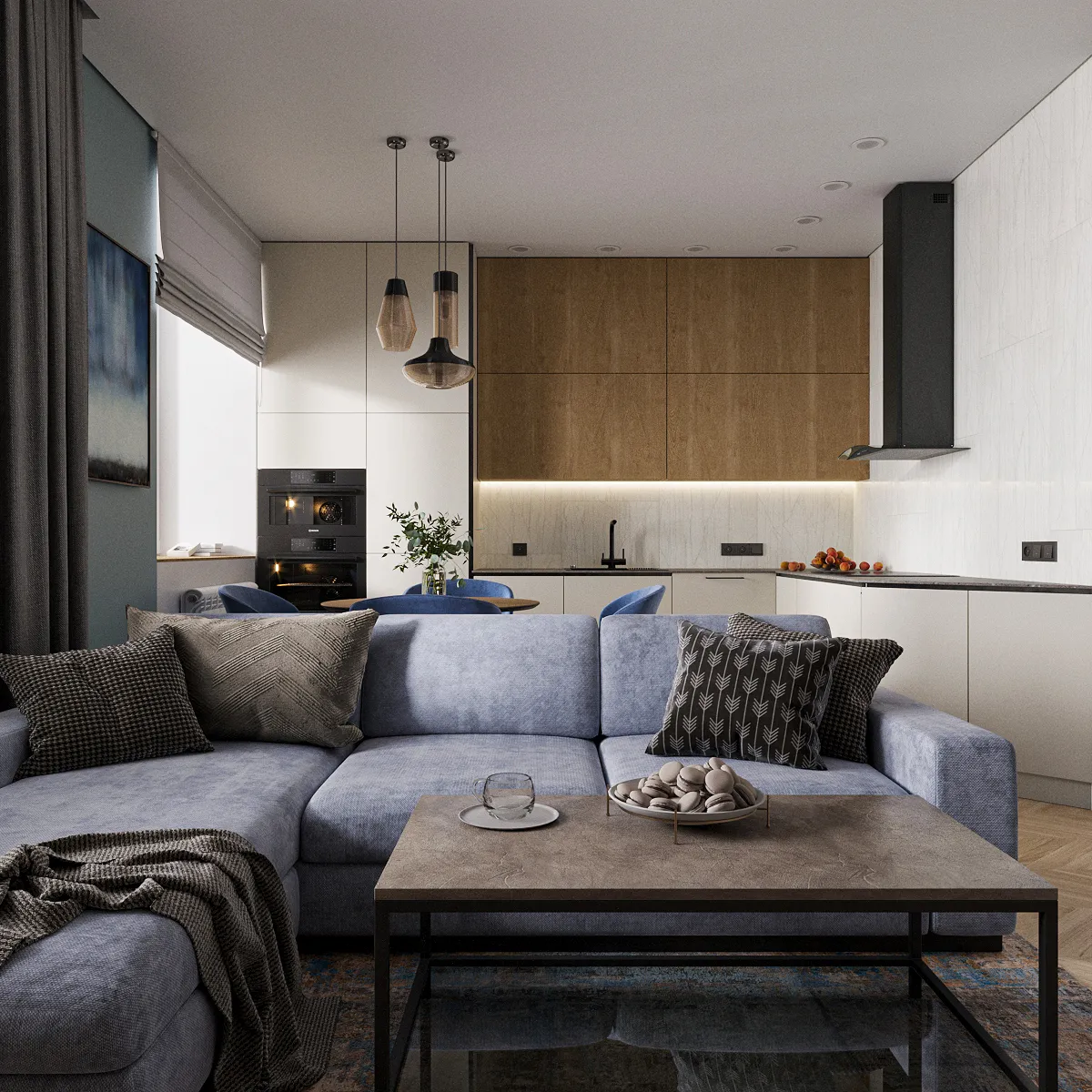Квартира ул. Урицкого, 62 м² — реализованный проект ателье